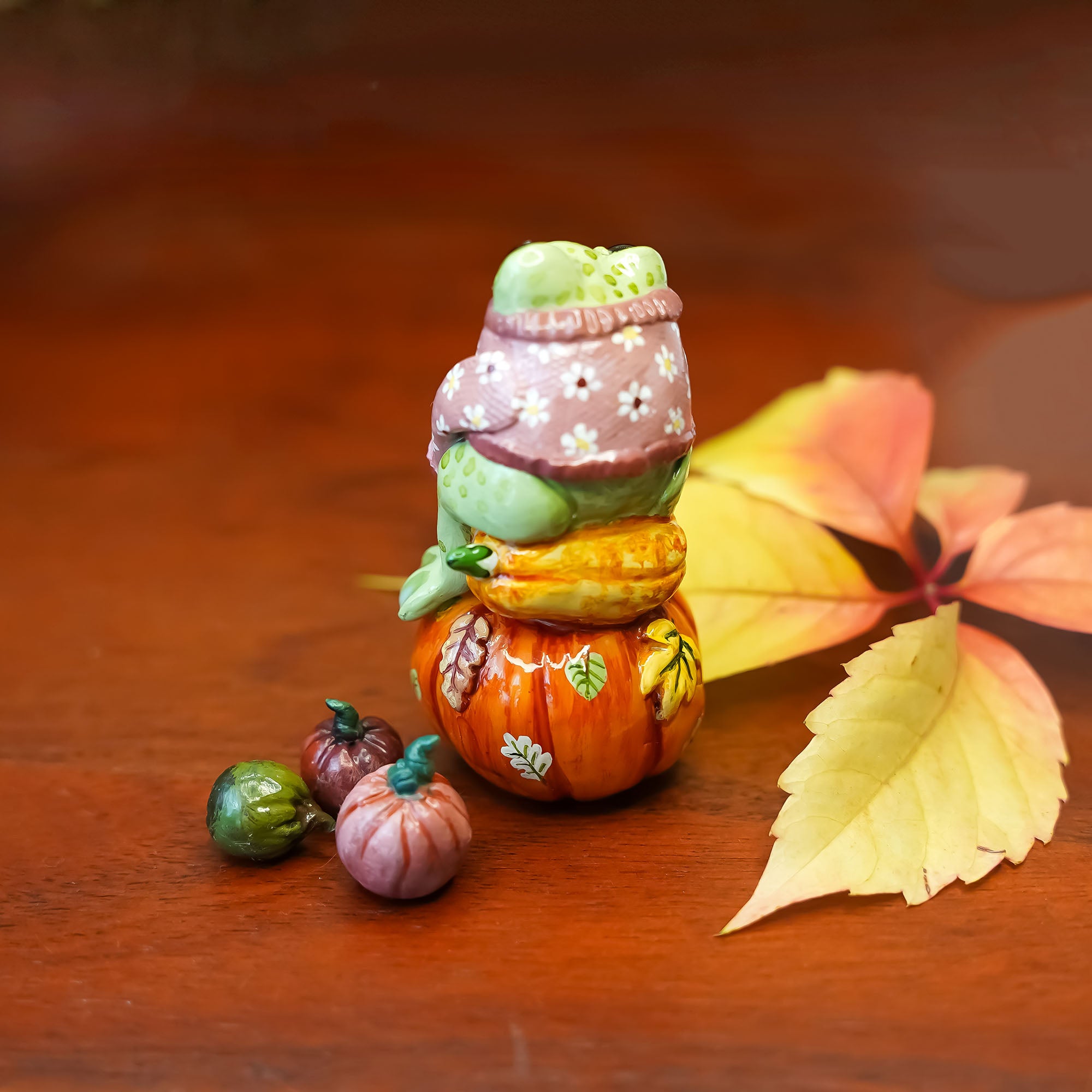 Autumn frog