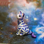 Galaxy tiger with a moonstone