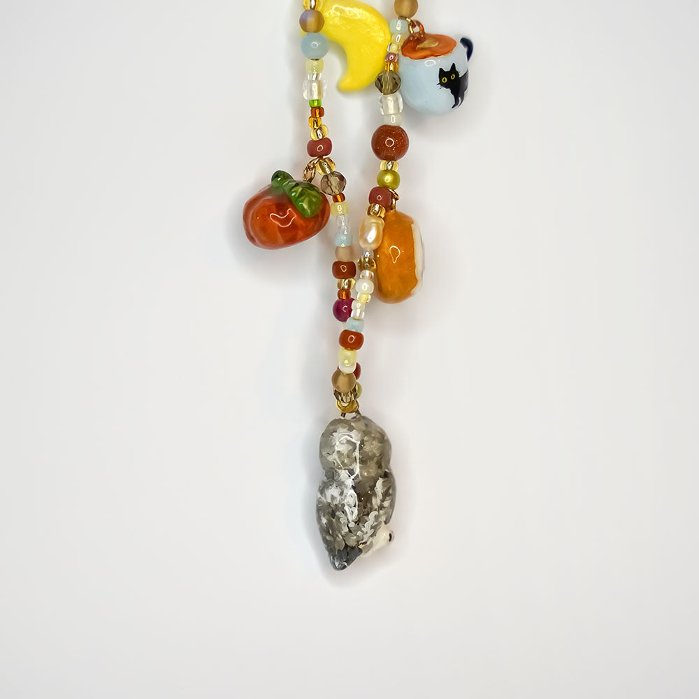 Great Gray Owl necklace