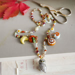 Great Gray Owl necklace
