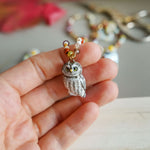 Great Gray Owl necklace