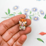 Hamster in the meadow pendant