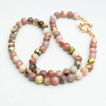 Pastel jasper necklace