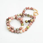 Pastel jasper necklace