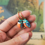 Kingfishers earrings