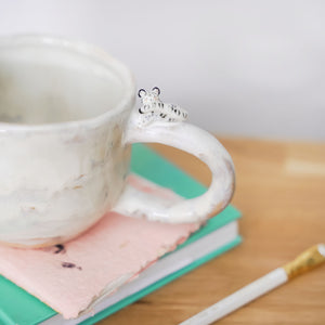 Ceramic mug with snow leopard - 450ml