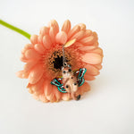 Lioness with moth wings pendant