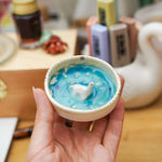 Porcelain jewelry tray with a Loch Ness Monster