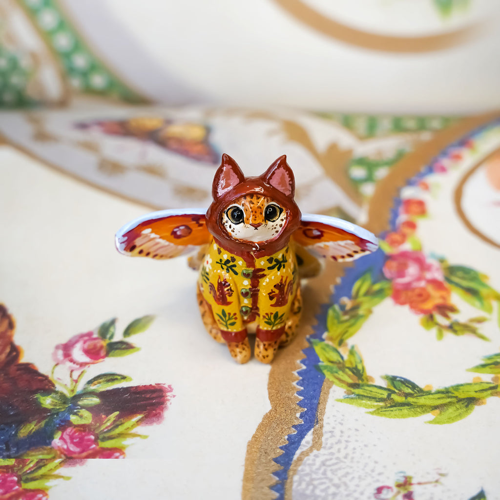 Lynx with butterfly wings - Squirrel Lover
