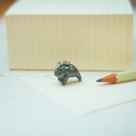 Manatee with the silver Moon pendant