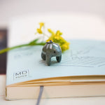 Manatee silver pendant