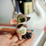 Frankenstein Mouse figurine