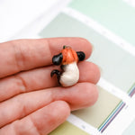 Mouse with a pumpkin hat pendant