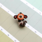 Mouse with a pumpkin hat pendant