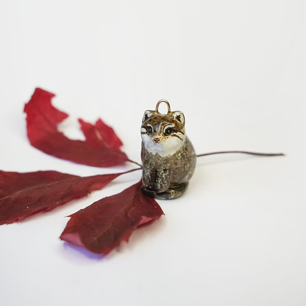 Pallas cat pendant