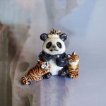 Panda with annoying tigers