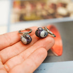 Pigeons earrings
