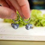 Pigeons earrings