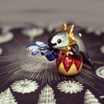 Porpoise multi-tasking magician