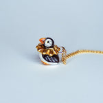 Puffin with the Sun pendant