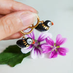Puffins earrings