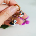 Puffins earrings