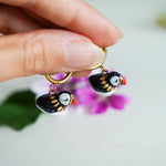 Puffins earrings