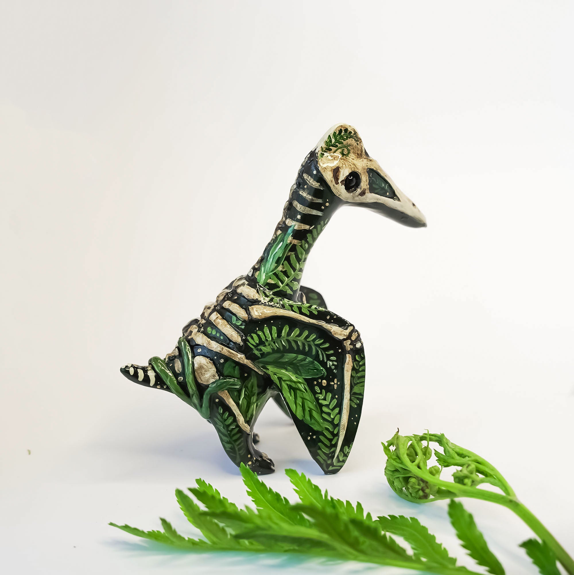 Quetzalcoatlus fossil figurine
