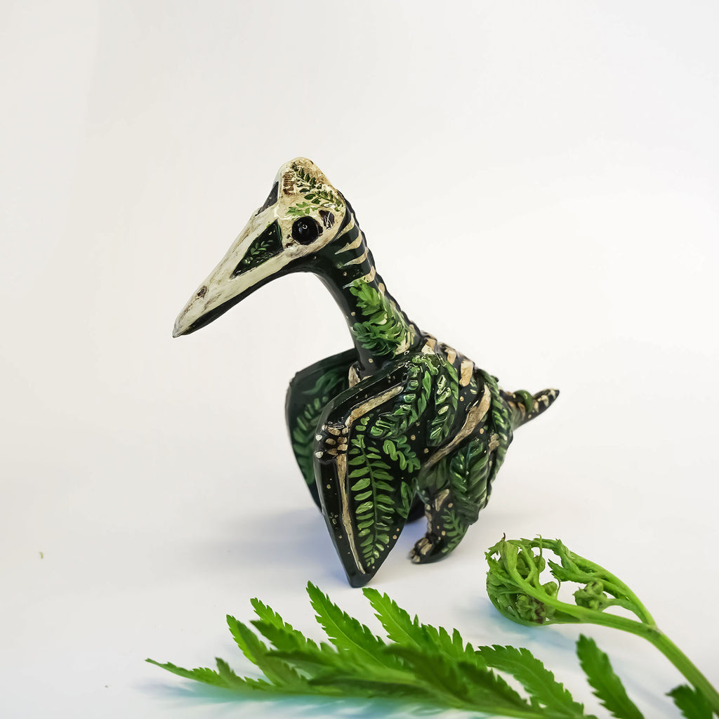 Quetzalcoatlus fossil figurine