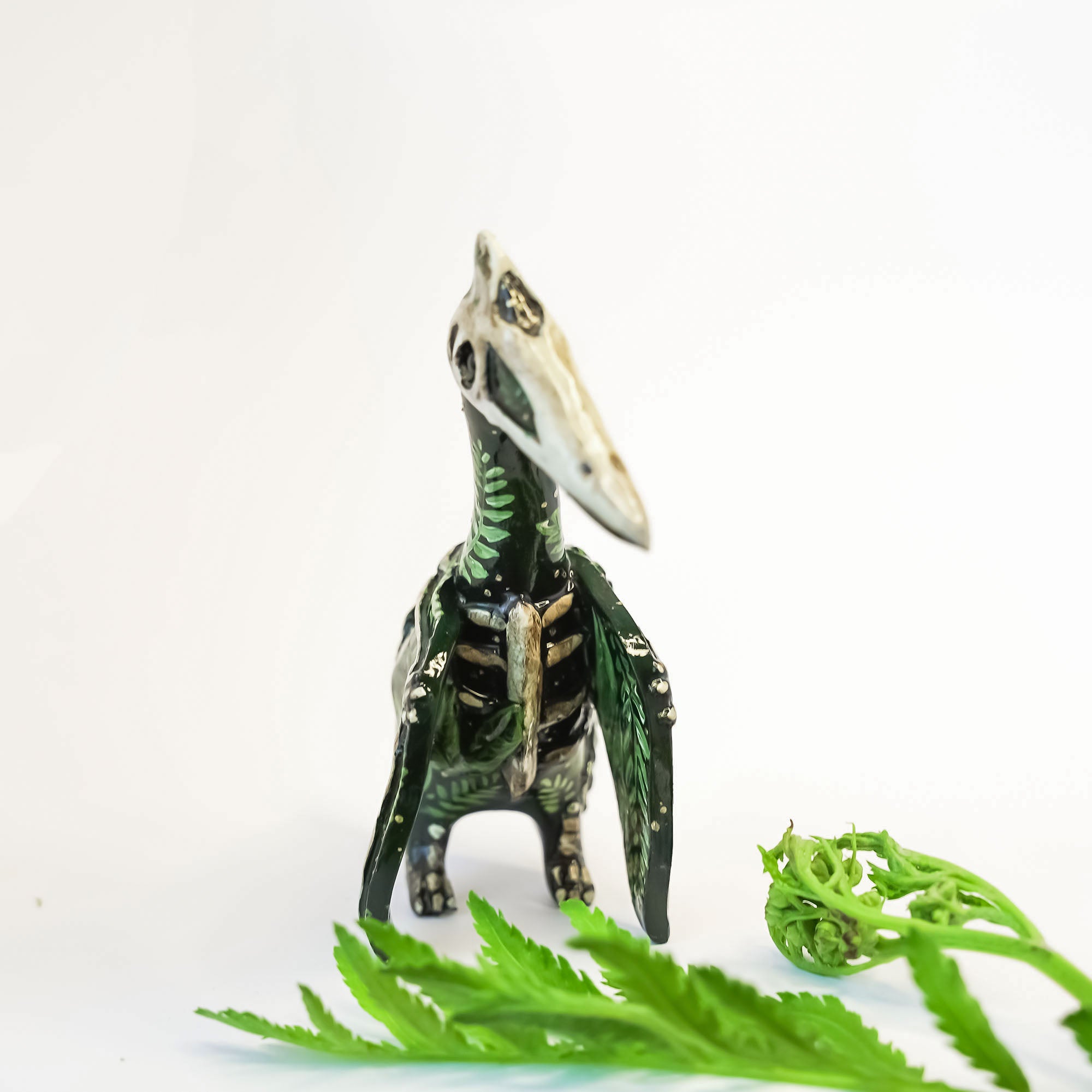 Quetzalcoatlus fossil figurine