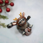 Raccoon - in gingerbreads paradise