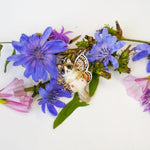 Ragdoll cat with butterfly wings pendant