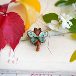 Red Pandafly pendant