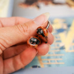 Red pandas earrings