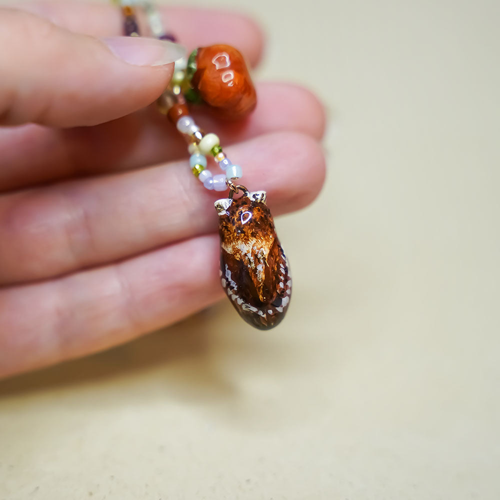 Screech Owl necklace