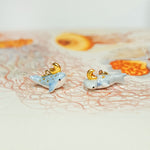 Whale with the Moon pendant