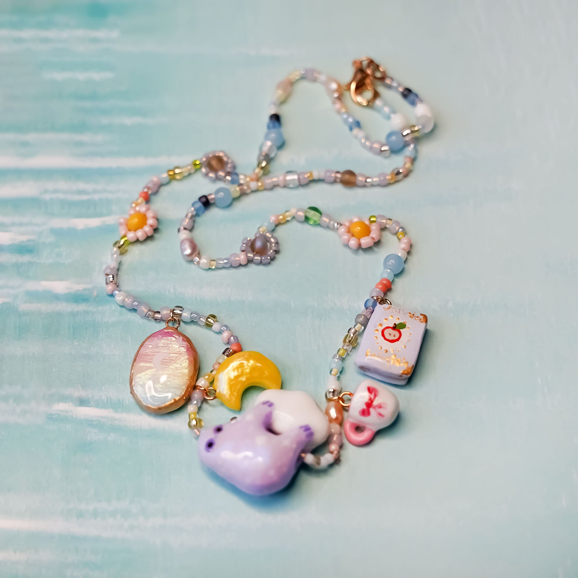 Sloth - necklace with charms