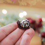 Gingersnail pendant