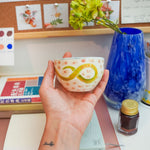 Porcelain cup with snakes