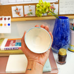Porcelain cup with snakes