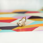 Snow Leopard with the Moon pendant