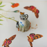 Snow Leopard in the meadow