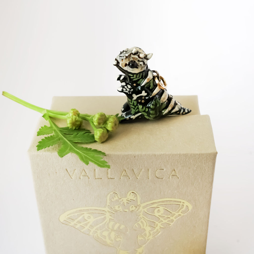 Stygimoloch fossil pendant