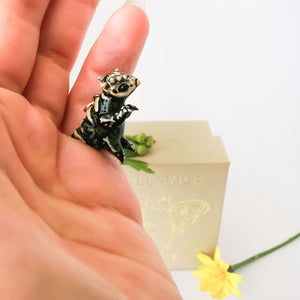Stygimoloch fossil pendant