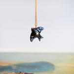 Swallow with a star pendant