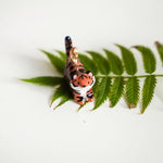 Tiger with a star pendant