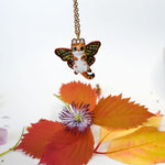 Tiger with butterfly wings pendant