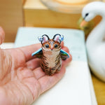 Little blue Tigerfly figurine