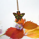 Tiger with butterfly wings pendant