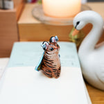 Little blue Tigerfly figurine